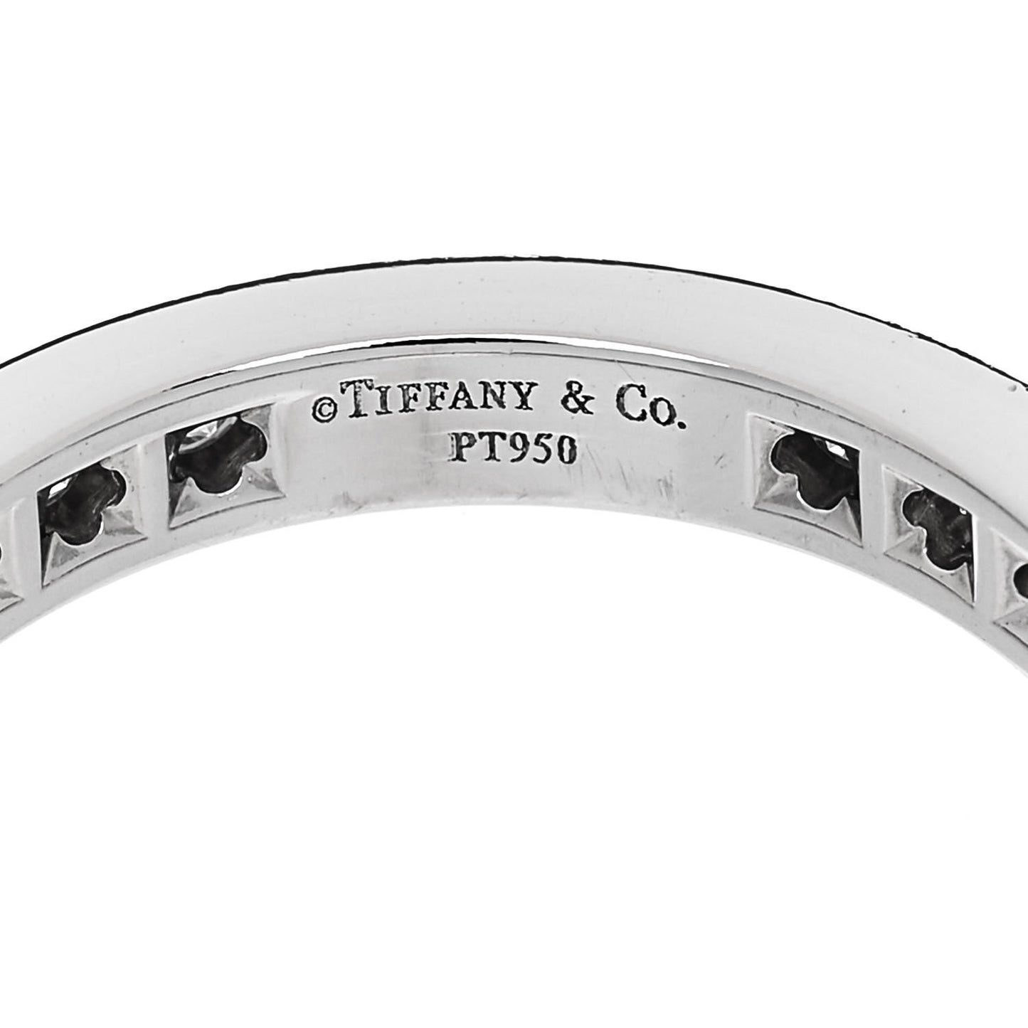 Platinum Diamond Full Circle Wedding Band Ring 54 7