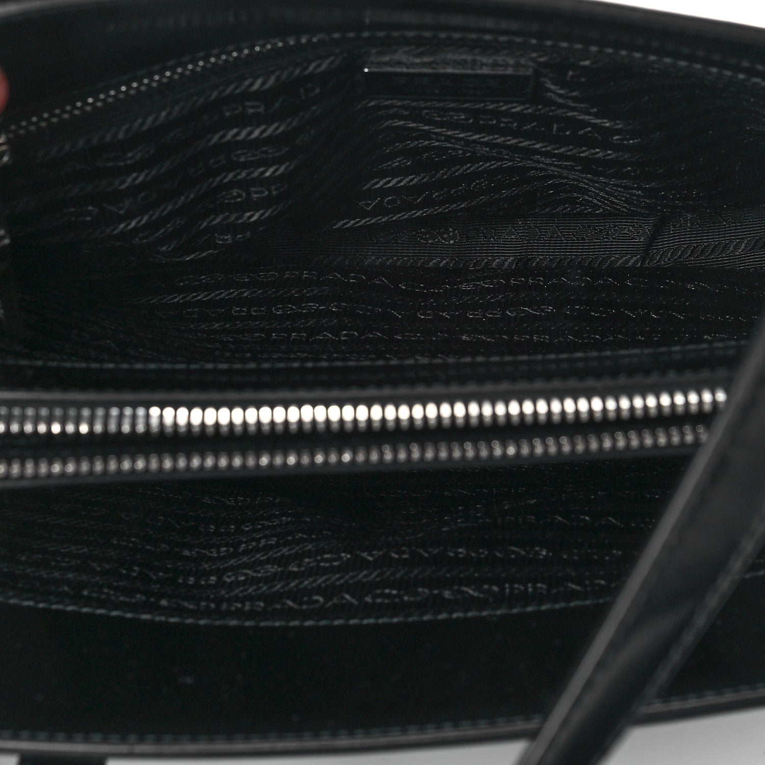 Prada Spazzolato Medium Re-Edition 1995 Double Handle Handbag Black 5 of 7