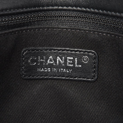 Chanel Patent Quilted Large Coco Shine Flap Black 6 of 7