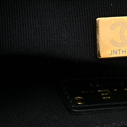 Chanel Caviar Quilted Small Chain Around Boy Flap Black 7 of 10