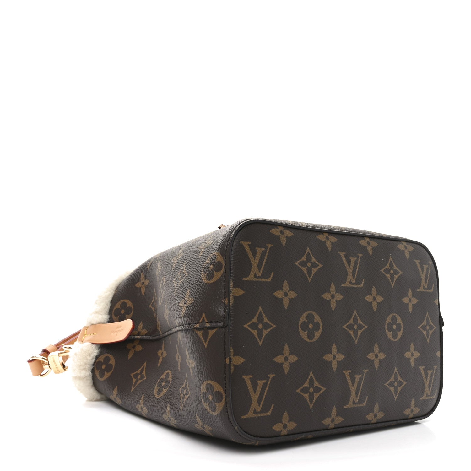 Louis Vuitton Monogram Shearling Cozygram Neonoe BB 4 of 10