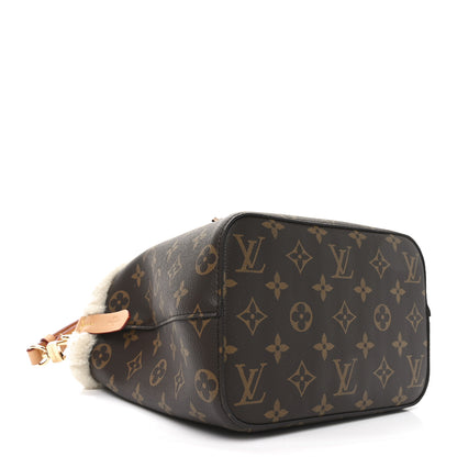 Louis Vuitton Monogram Shearling Cozygram Neonoe BB 4 of 10