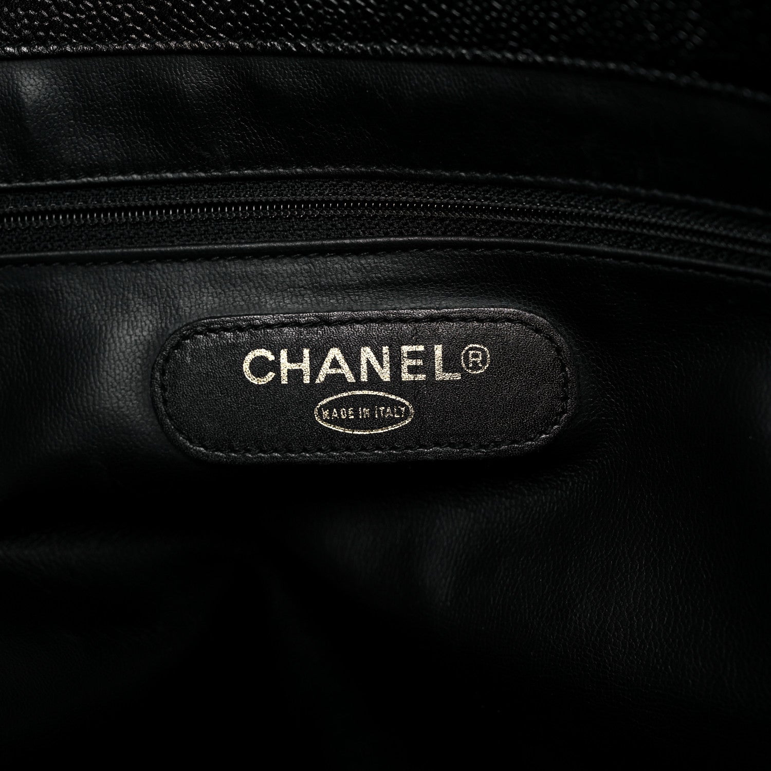 Chanel Caviar XL Weekender Bag Black 6 of 17