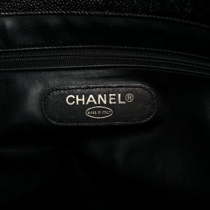 Chanel Caviar XL Weekender Bag Black 6 of 17