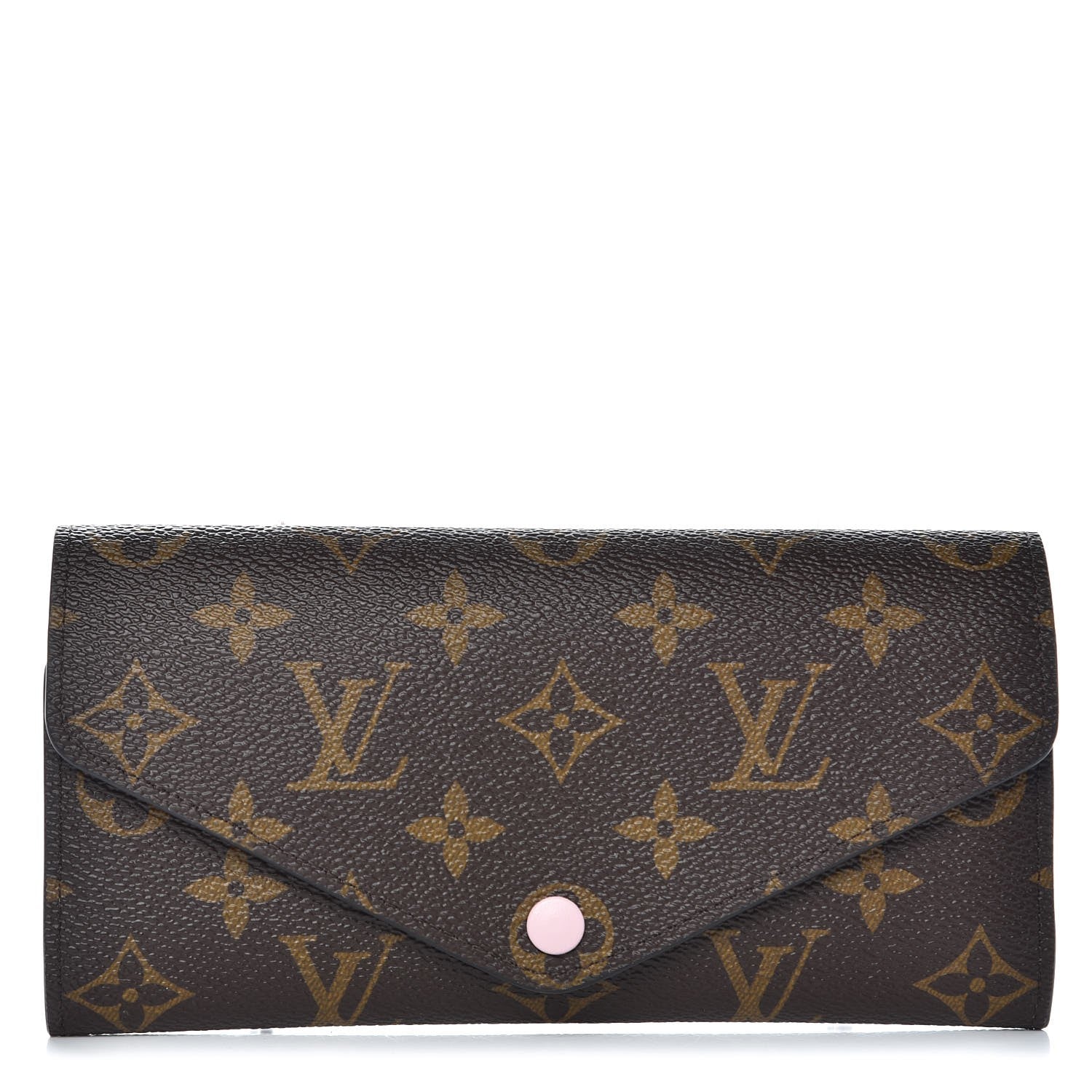 Louis Vuitton Monogram Josephine Wallet Rose Ballerine 1 of 10