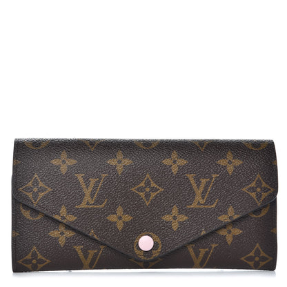 Louis Vuitton Monogram Josephine Wallet Rose Ballerine 1 of 10