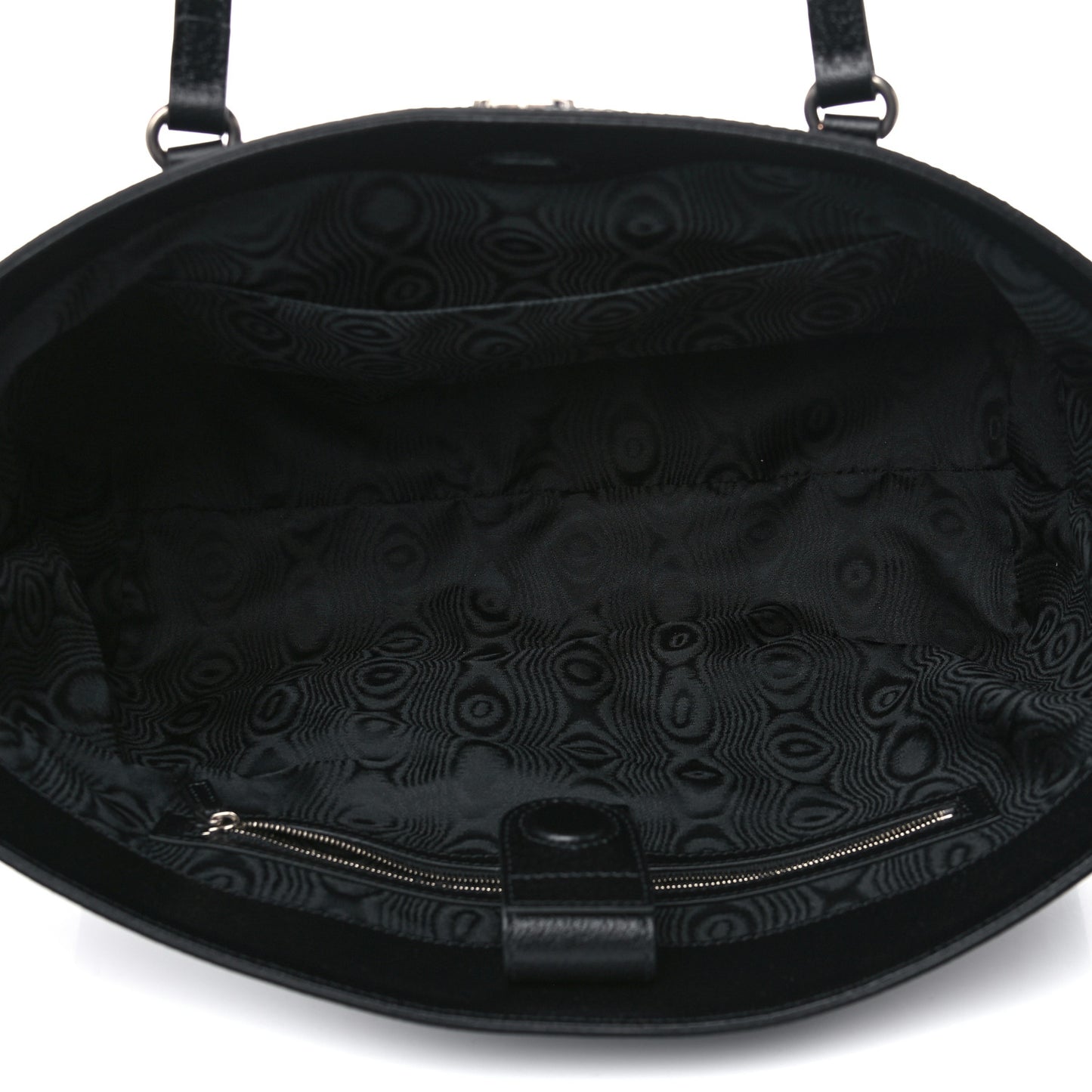 X BALENCIAGA BB Monogram Web Graffiti Medium Ophidia Shopping Tote Black
