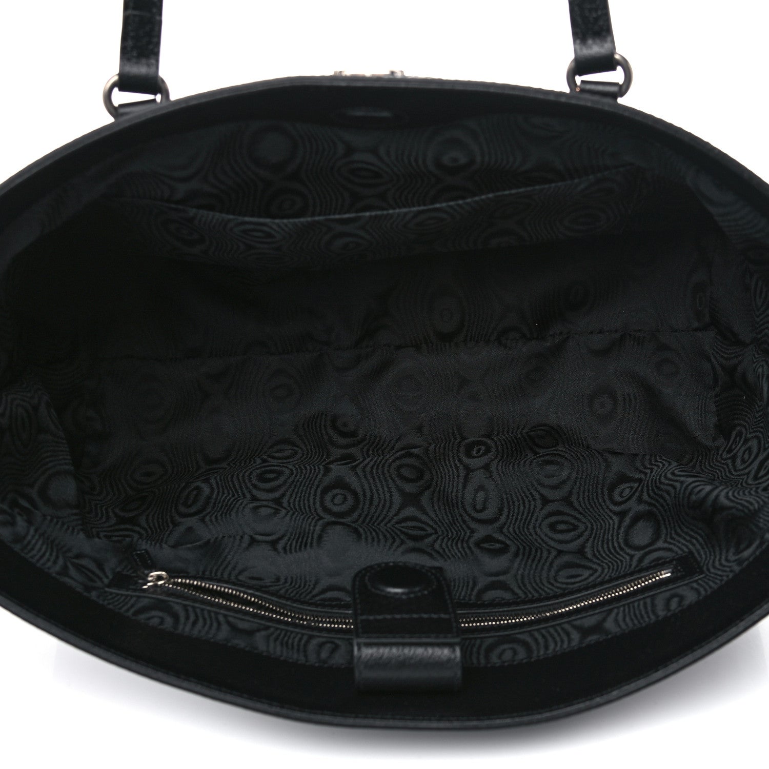 Gucci X BALENCIAGA BB Monogram Web Graffiti Medium Ophidia Shopping Tote Black 5 of 11