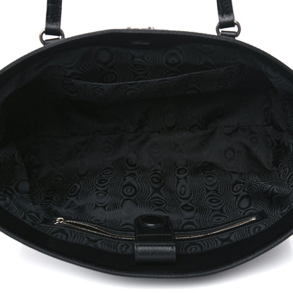 Gucci X BALENCIAGA BB Monogram Web Graffiti Medium Ophidia Shopping Tote Black 5 of 11