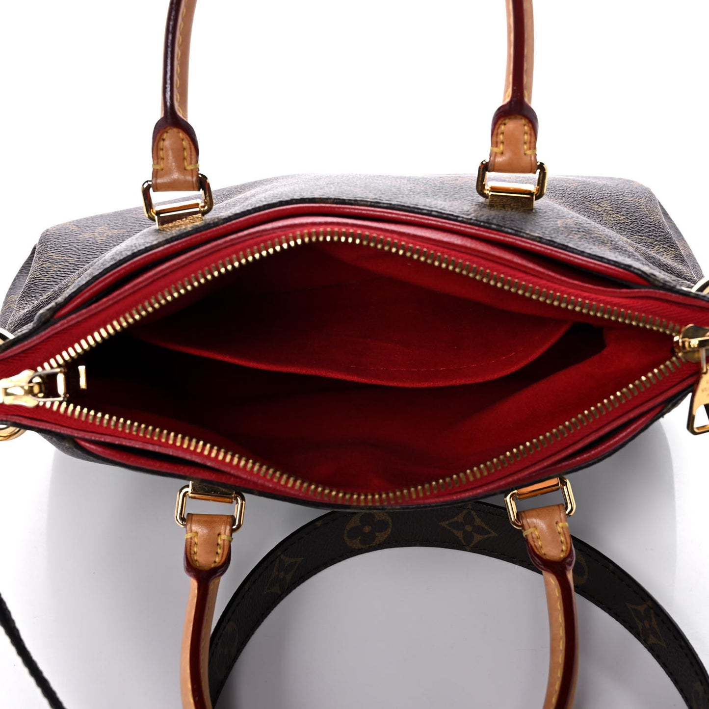 Monogram Pallas BB Cherry