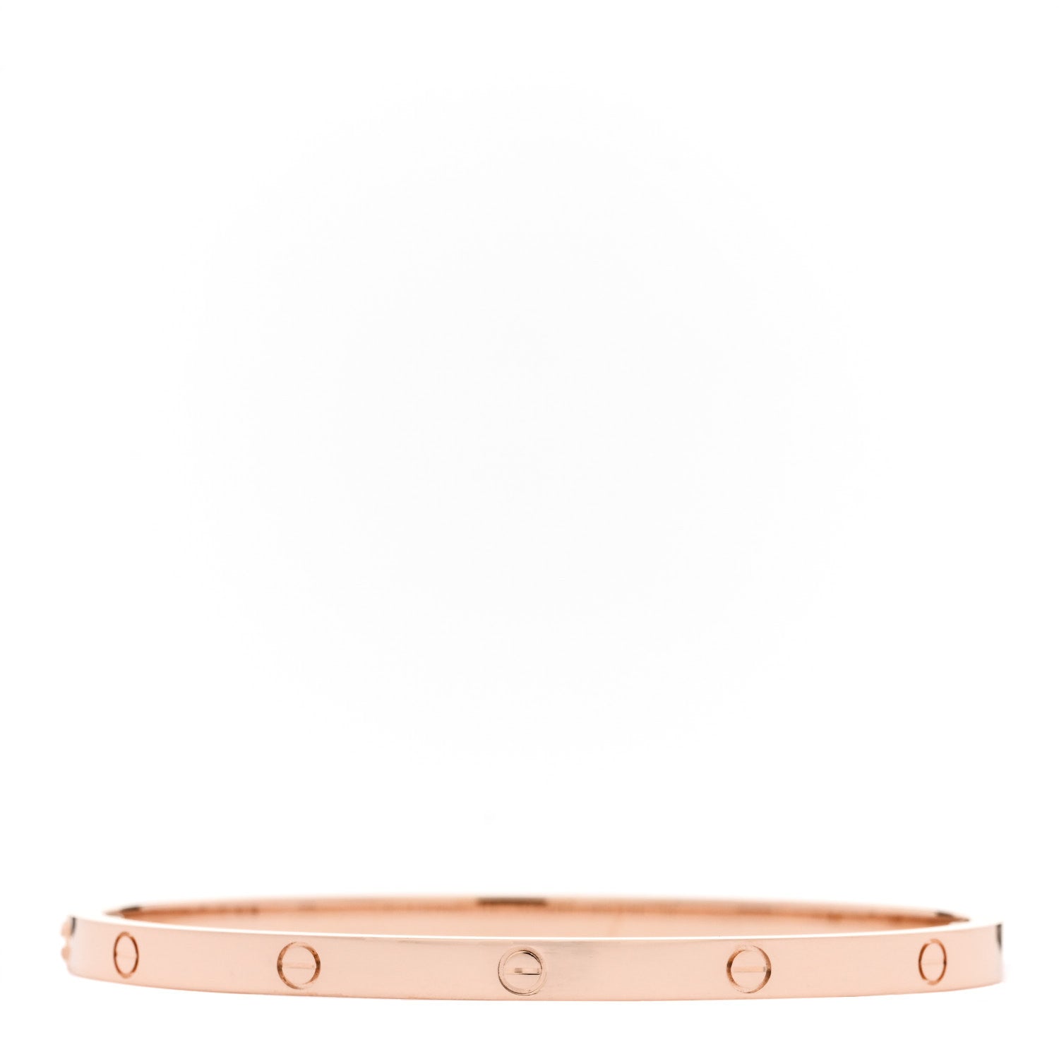 Cartier 18K Pink Gold Small LOVE Bracelet 16 2 of 8