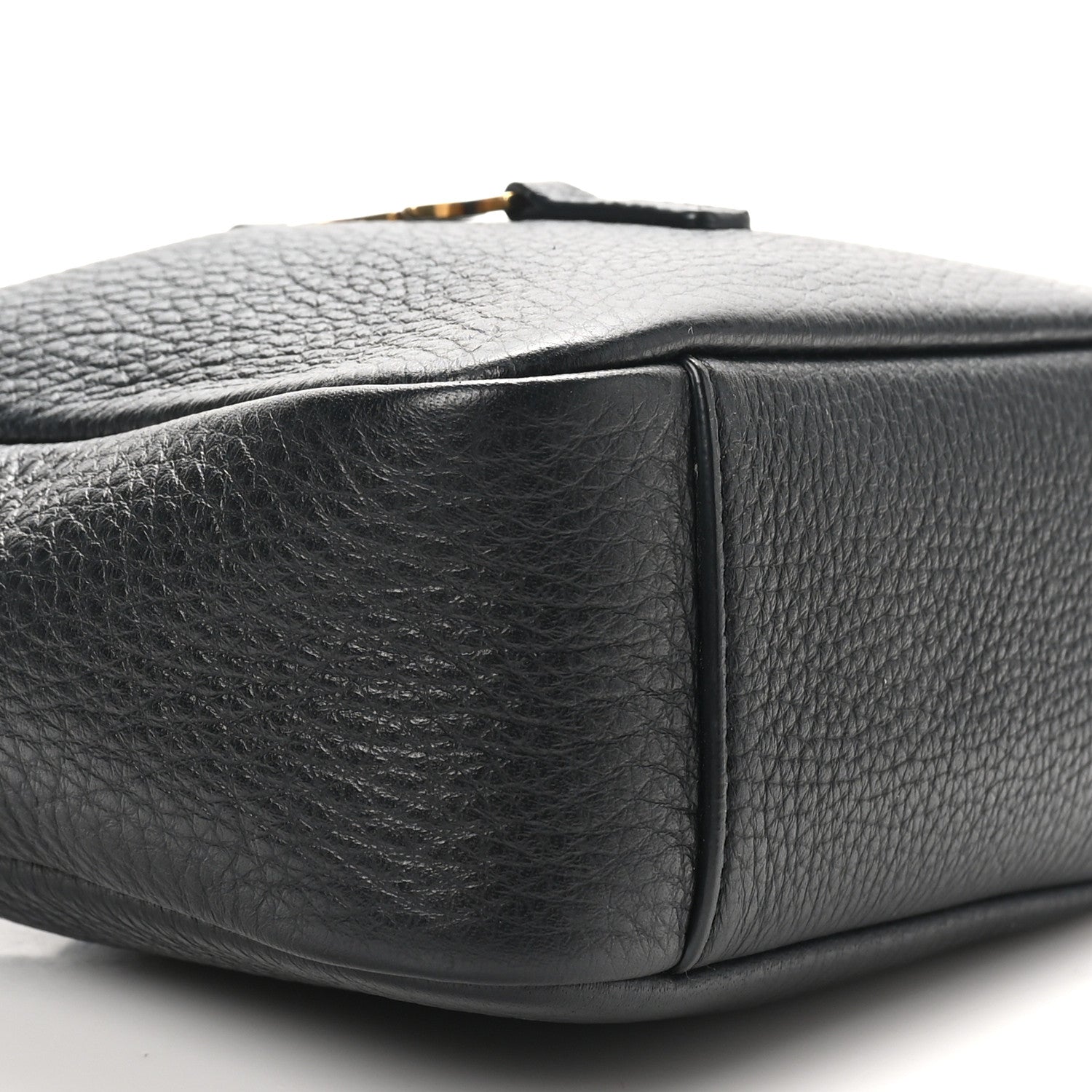 Saint Laurent Grained Calfskin Baby Le 5 A 7 Supple Hobo Black 10 of 11