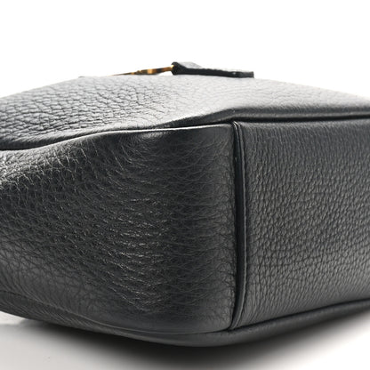 Saint Laurent Grained Calfskin Baby Le 5 A 7 Supple Hobo Black 10 of 11