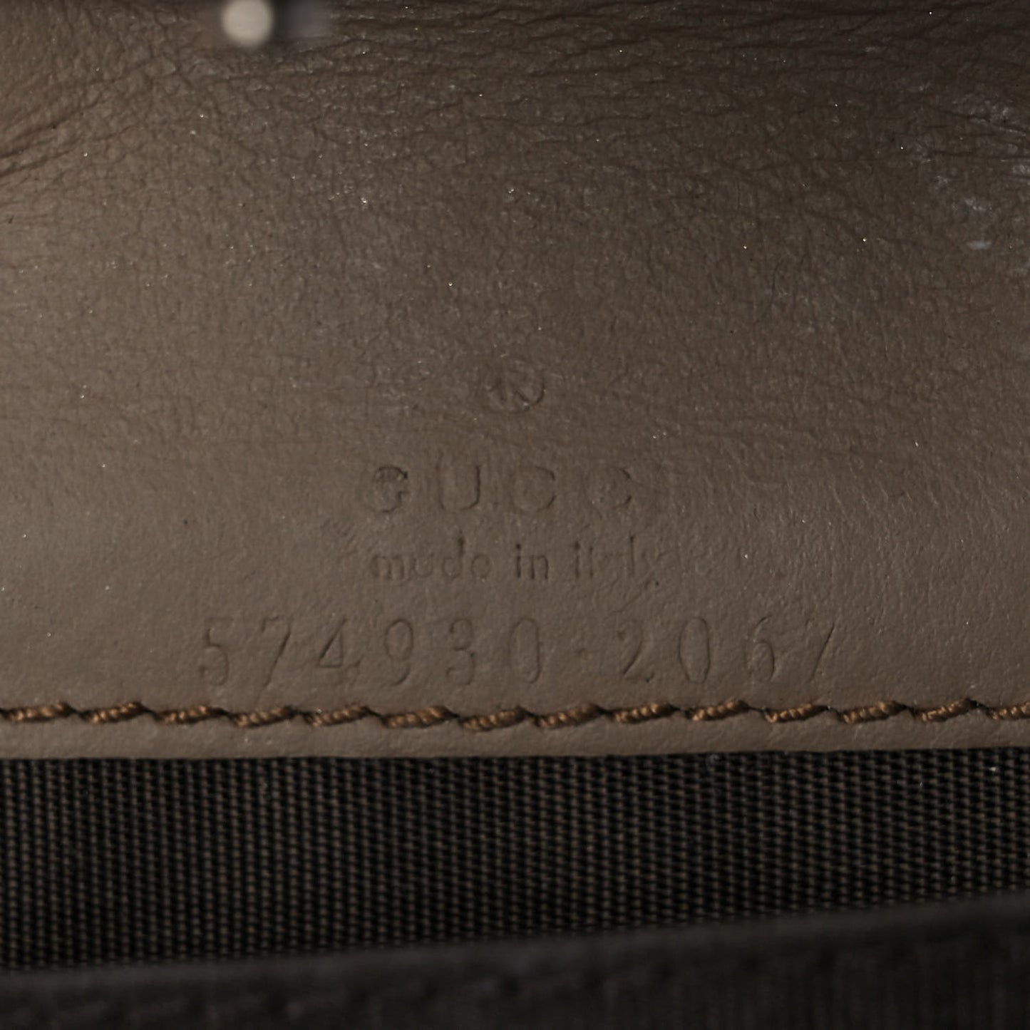 GG Supreme Monogram Dionysus Coin Purse Taupe