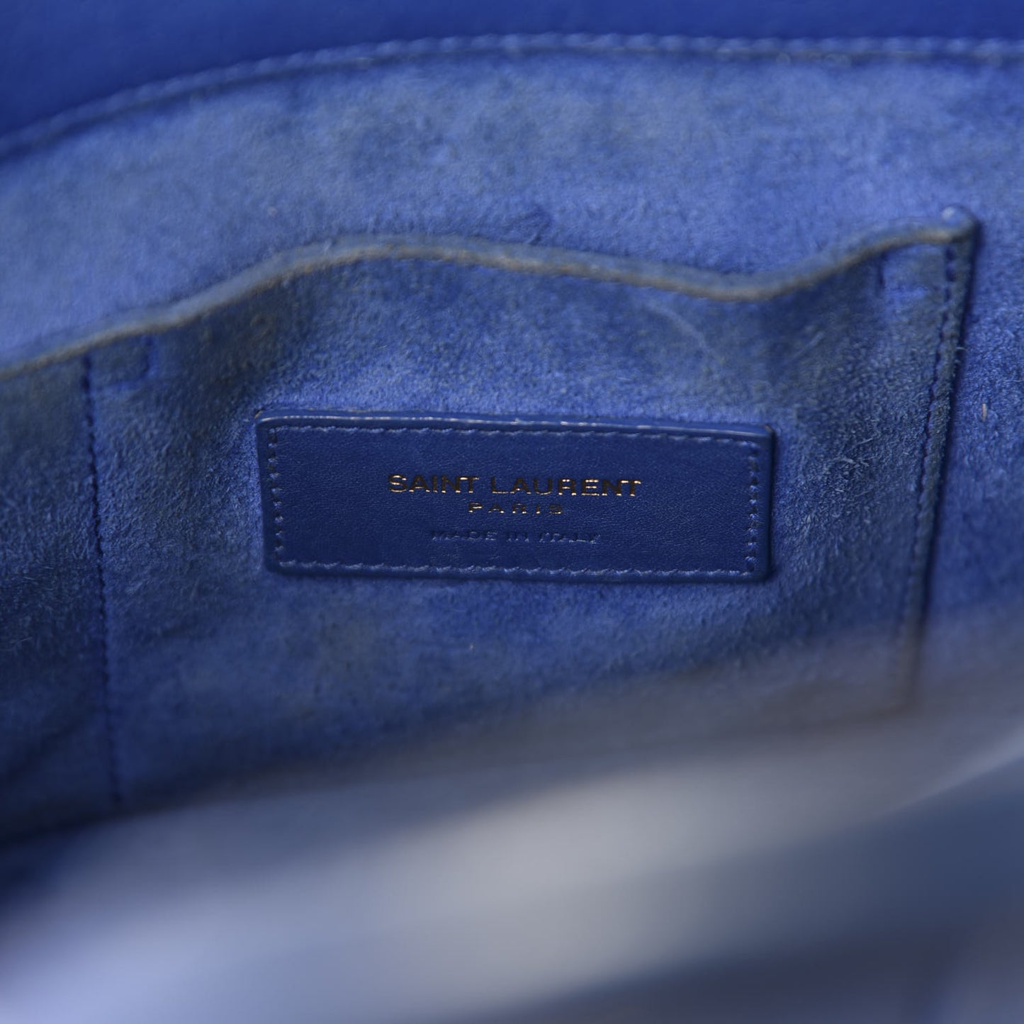 Calfskin Nano Sac De Jour Royal Blue