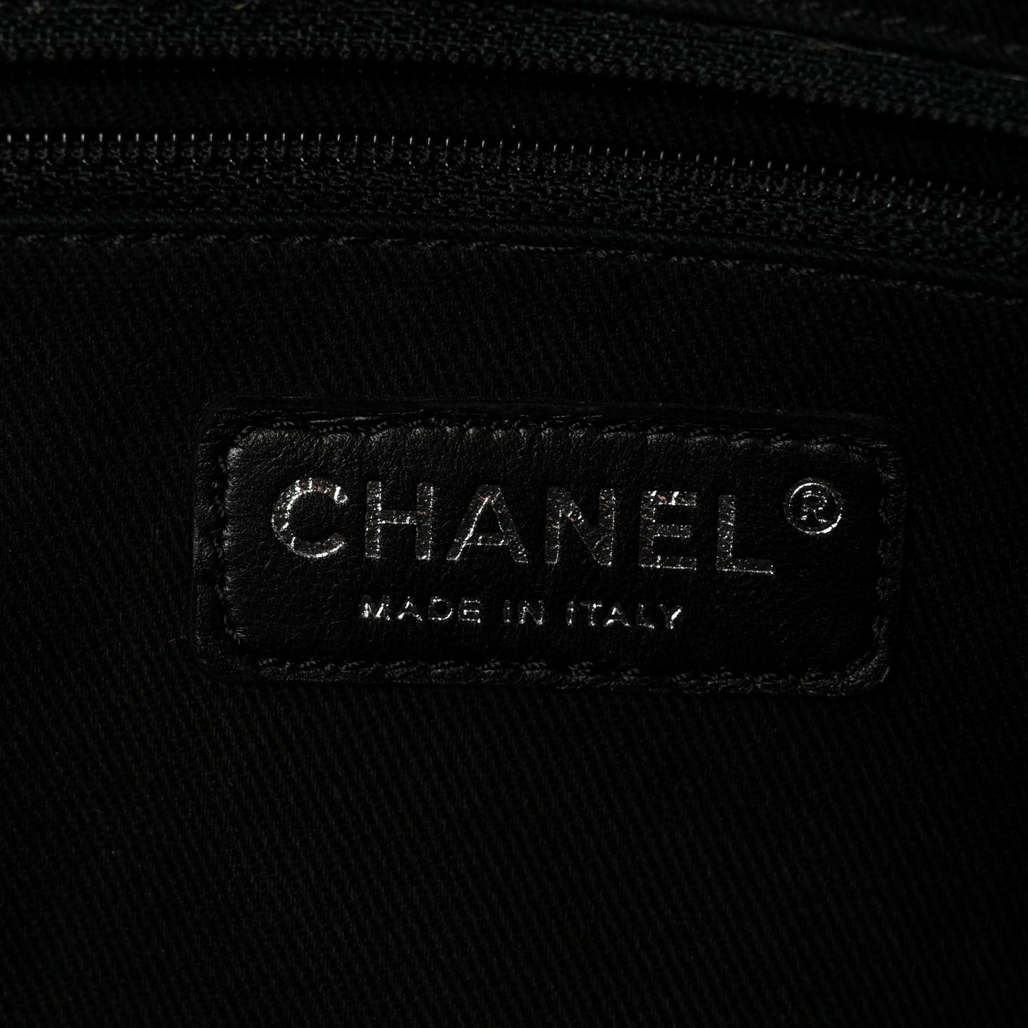 Calfskin Quilted Top Handle Bag Black