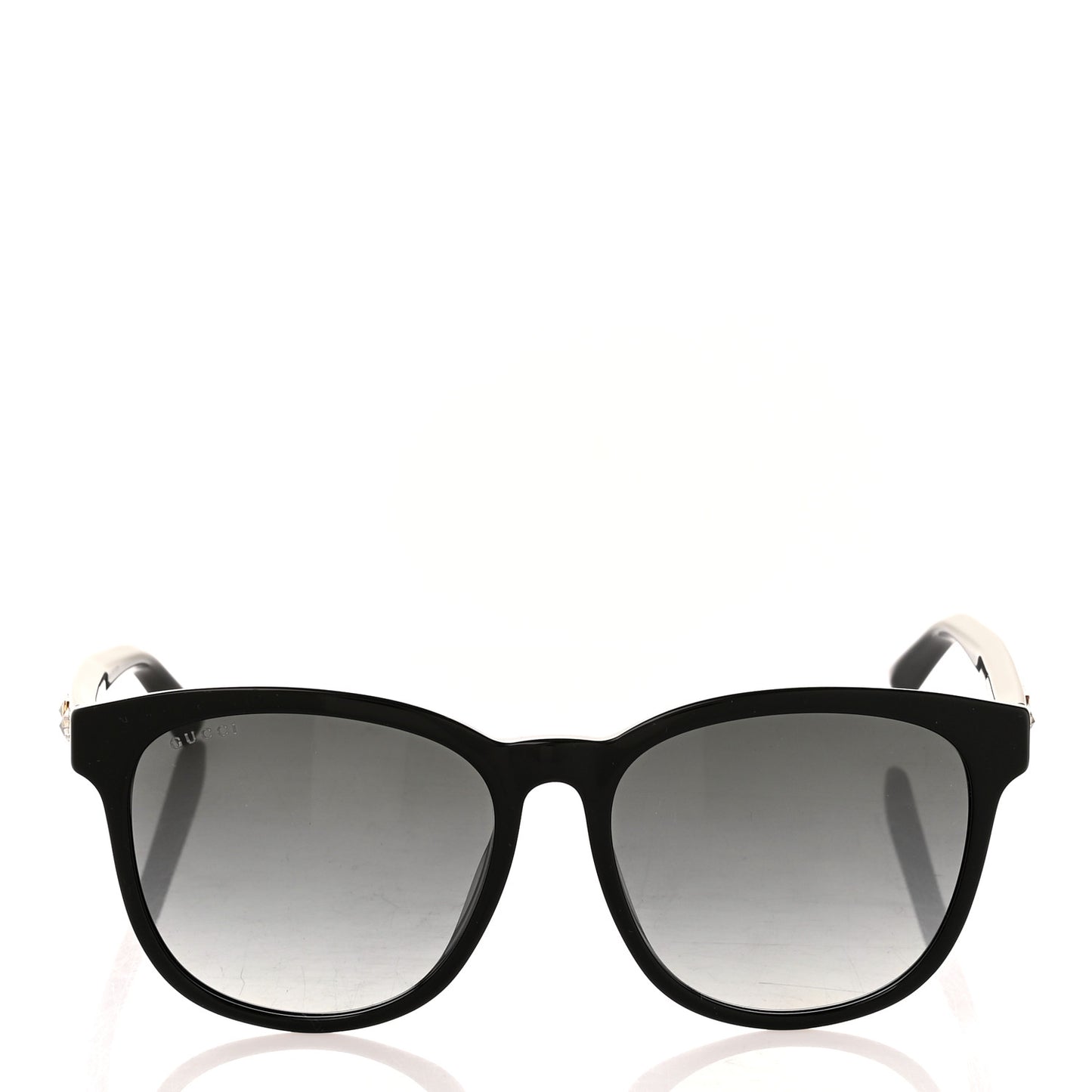 Round Frame Star Sunglasses GG0232SK Black