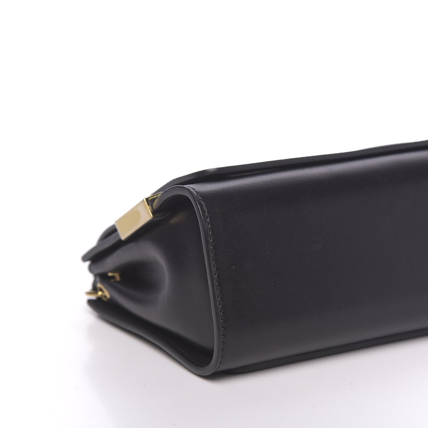 Chloe Lambskin Medium Elle Chain Clutch Black 6 of 13