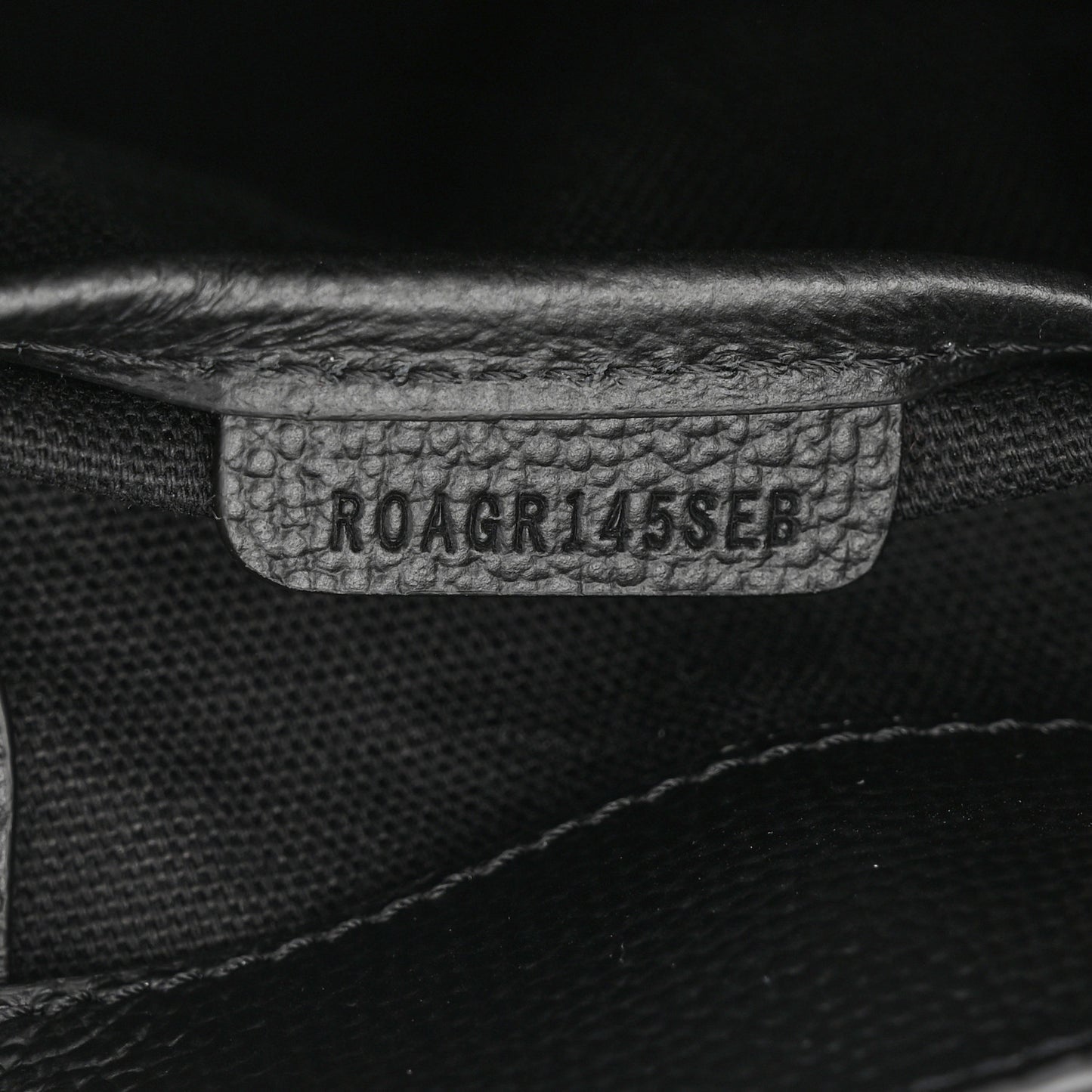 Derby Calfskin House Check Medium Banner Tote Black