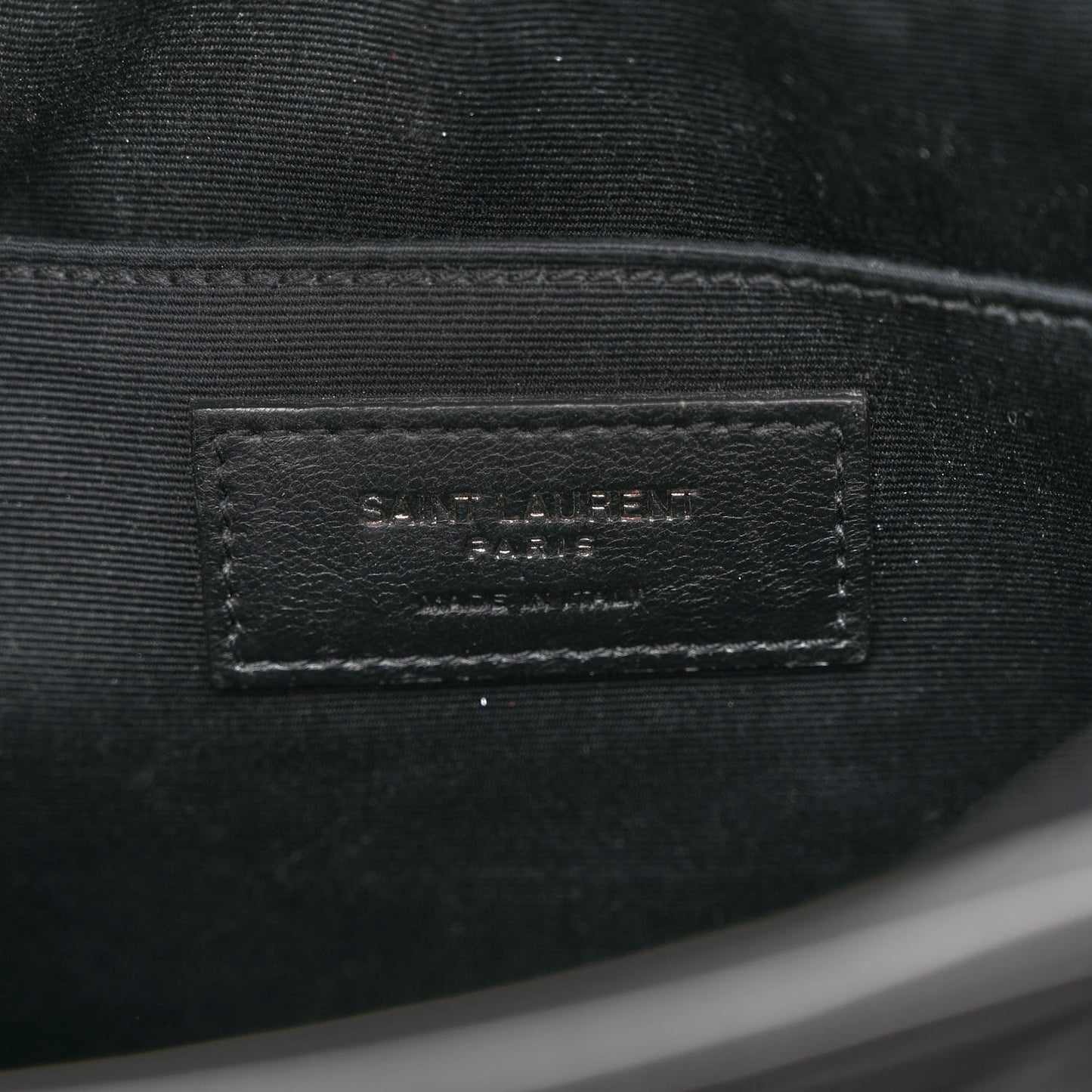 Calfskin Matelasse Monogram Monochrome Lou Camera Bag Black