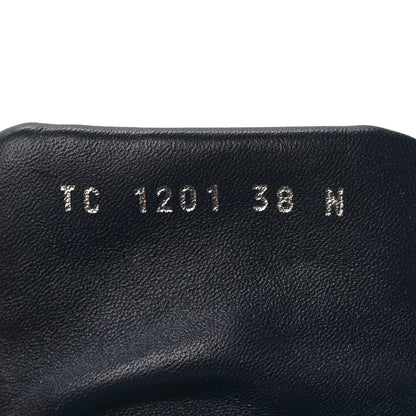 Louis Vuitton Nylon Monogram Womens Pool Pillow Comfort Mules 38 Navy Blue 8 of 8