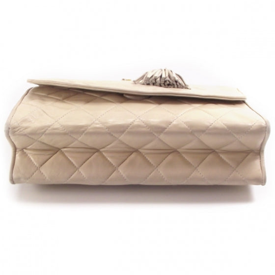Vintage Lambskin Tassel Flap Bag
