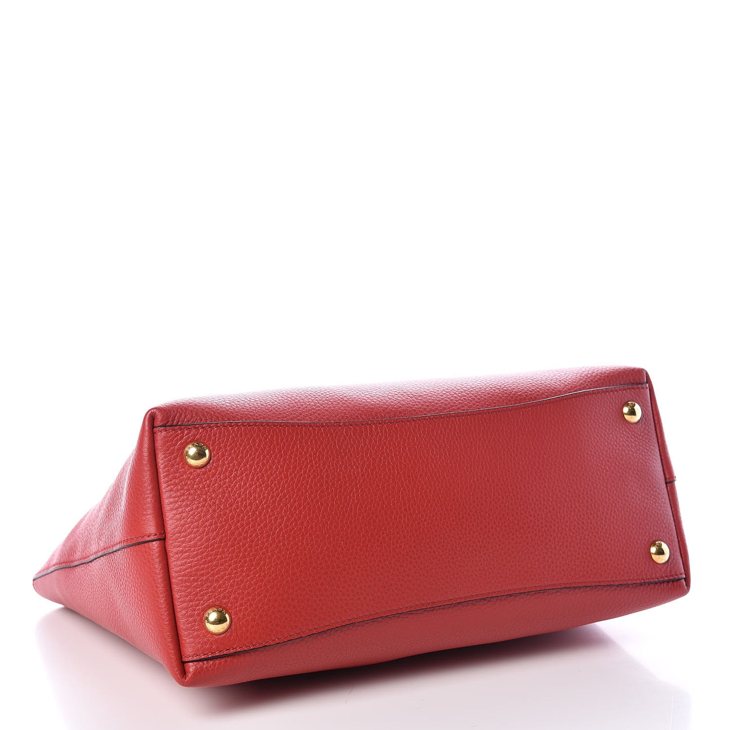 Vitello Daino Tote Rosso