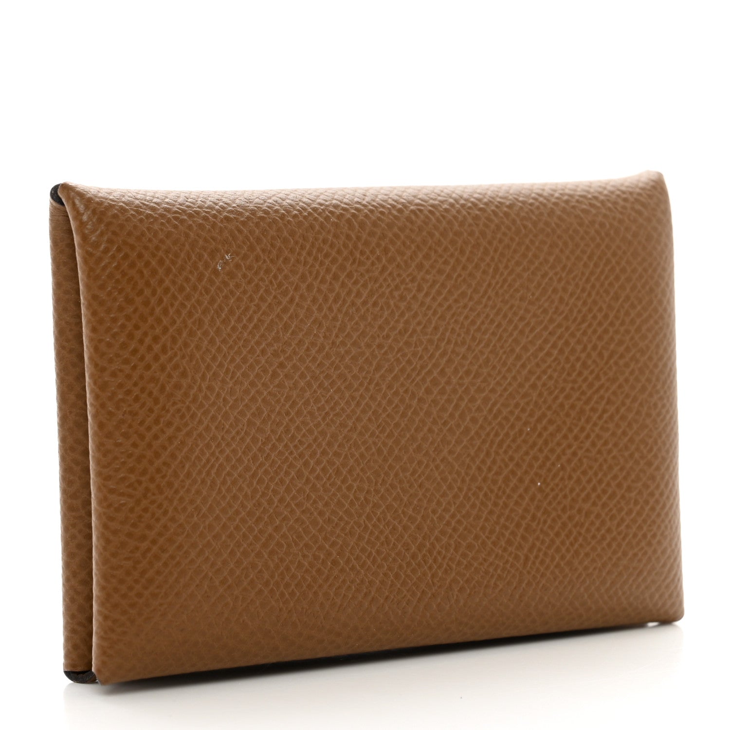 Hermes Epsom Verso Calvi Duo Card Case Alezan Biscuit 3 of 7