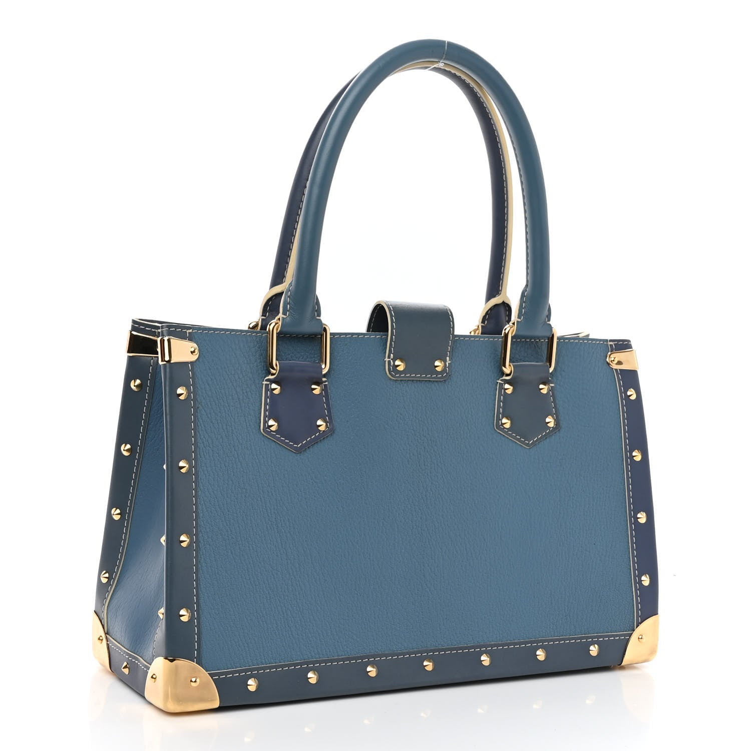 Louis Vuitton Suhali Le Fabuleux Blue 3 of 9
