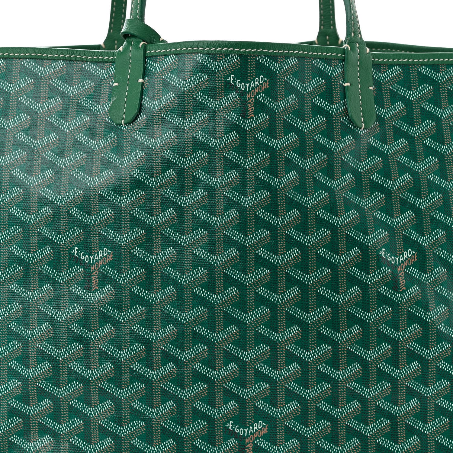 Goyard Goyardine Saint Louis PM Green 9 of 12