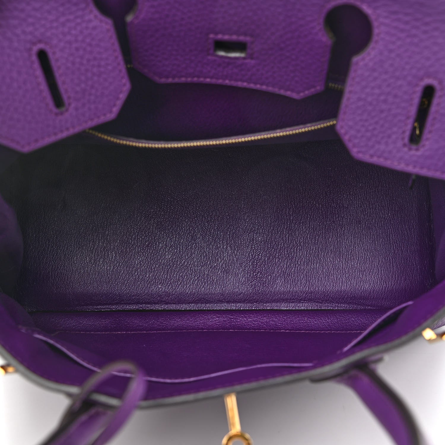 Hermes Togo BIRKIN 30 Crocus 5 of 21