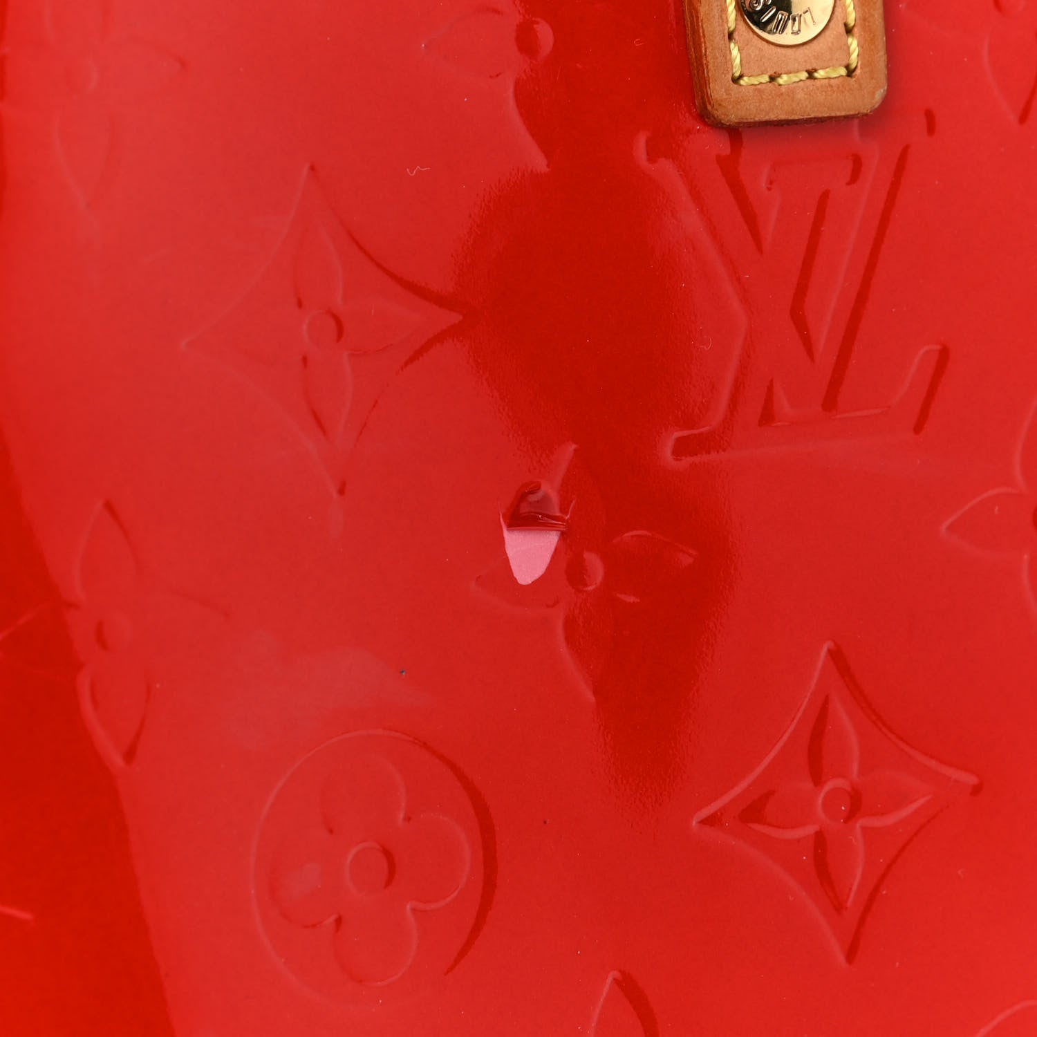 Louis Vuitton Vernis Reade PM Rouge 11 of 13