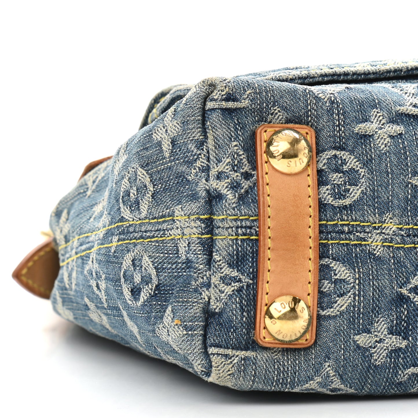 Monogram Denim Baggy PM Blue
