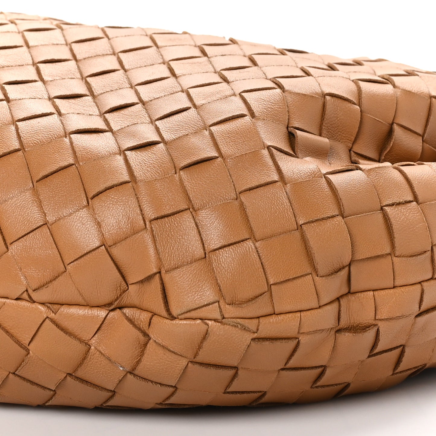 Nappa Intrecciato Small Jodie Caramel