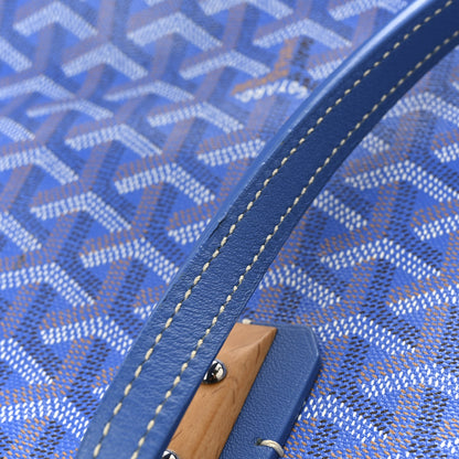 Goyard Goyardine Marquises Tote Sky Blue 16 of 16