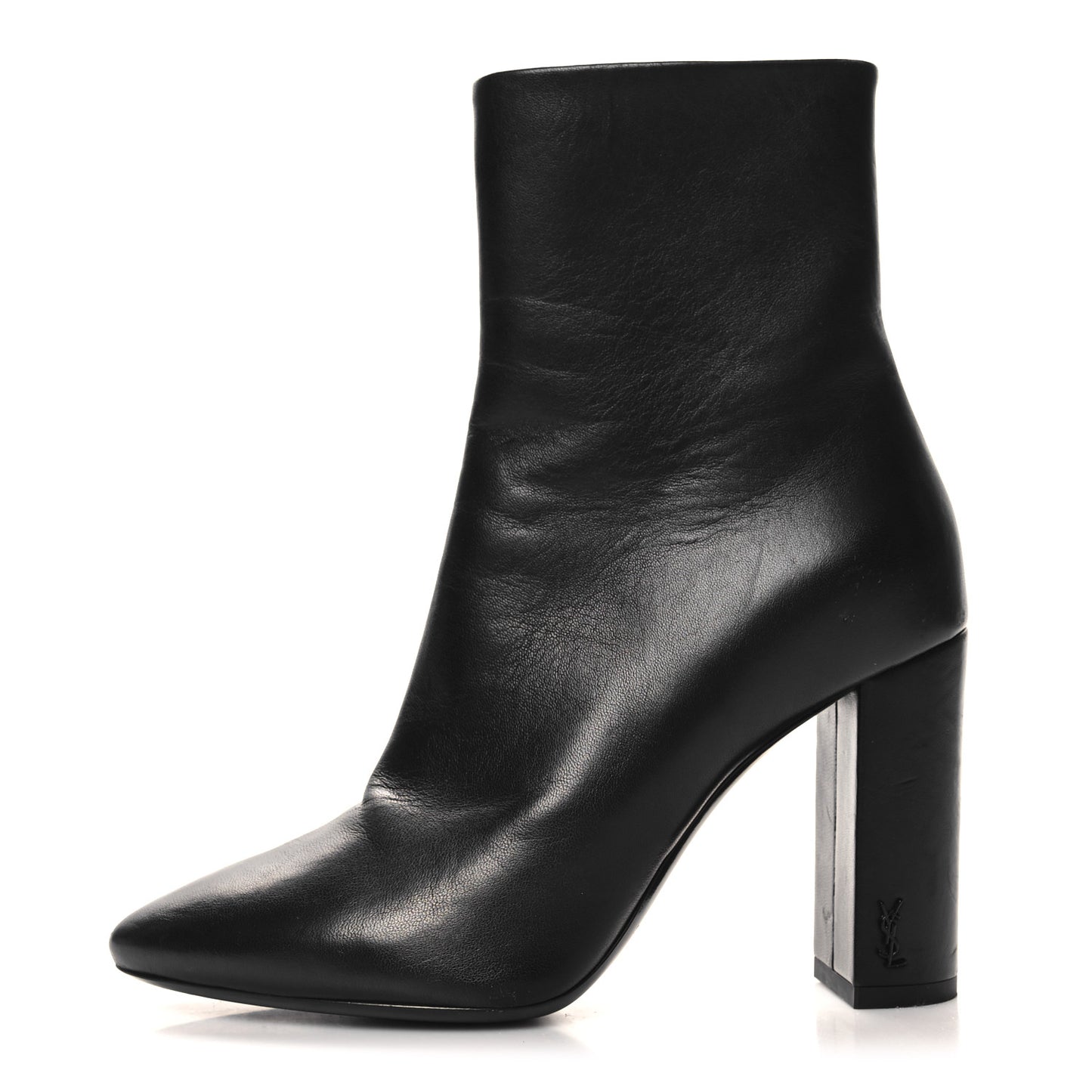 Nappa Vendome Loulou Ankle Zip Boot 35.5 Black