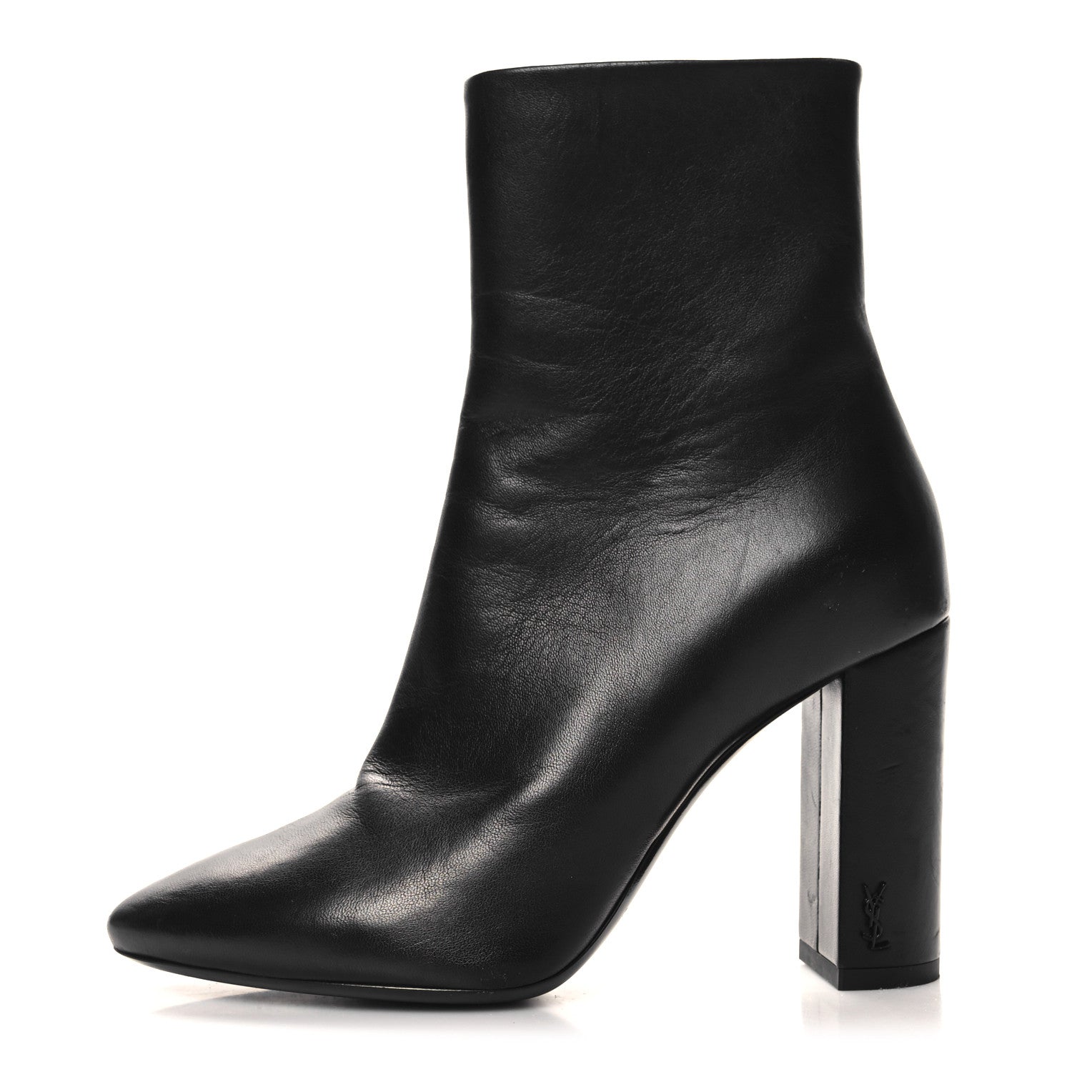 Saint Laurent Nappa Vendome Loulou Ankle Zip Boot 35.5 Black 1 of 9