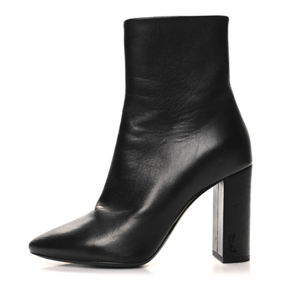 Saint Laurent Nappa Vendome Loulou Ankle Zip Boot 35.5 Black 1 of 9