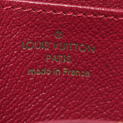 Louis Vuitton Ostrich Zippy Coin Purse Magenta 6 of 6