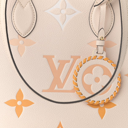 Louis Vuitton Empreinte Monogram Giant By The Pool Onthego MM Cream Saffron 8 of 18