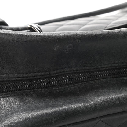 Chanel Calfskin Quilted Large Cambon Bowler Black 15 of 15