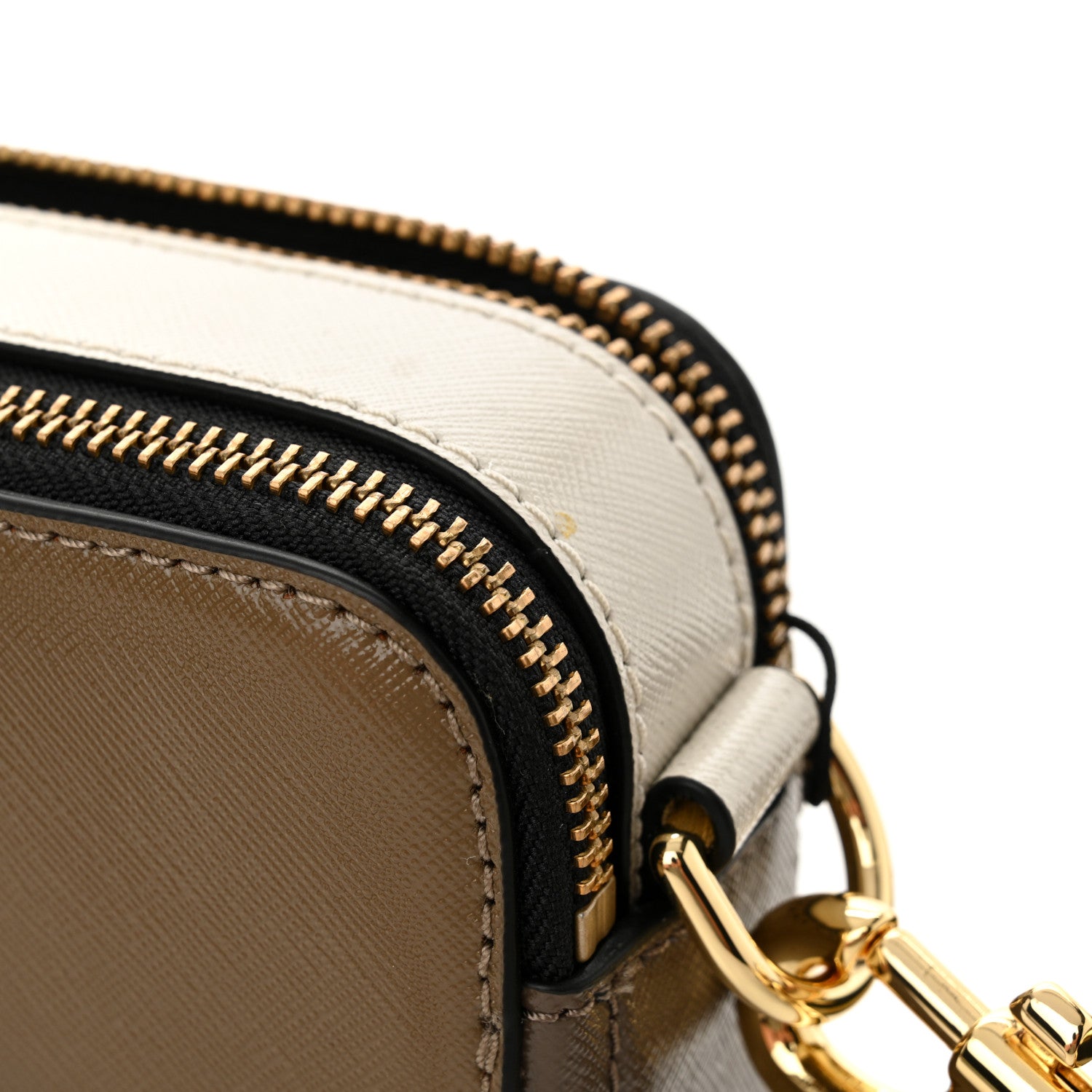 Marc Jacobs Saffiano Small Snapshot Camera Bag French Grey 12 of 13