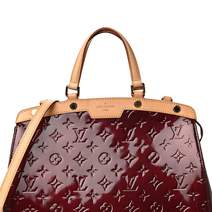 Louis Vuitton Vernis Brea MM Rouge Fauviste 7 of 9