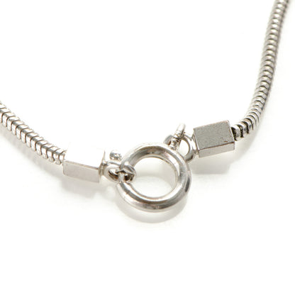 Chanel Crystal Baguette CC Chain Bracelet Silver 5 of 6