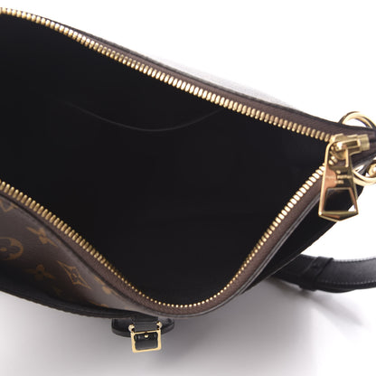 Louis Vuitton Monogram Odeon MM Black 7 of 9