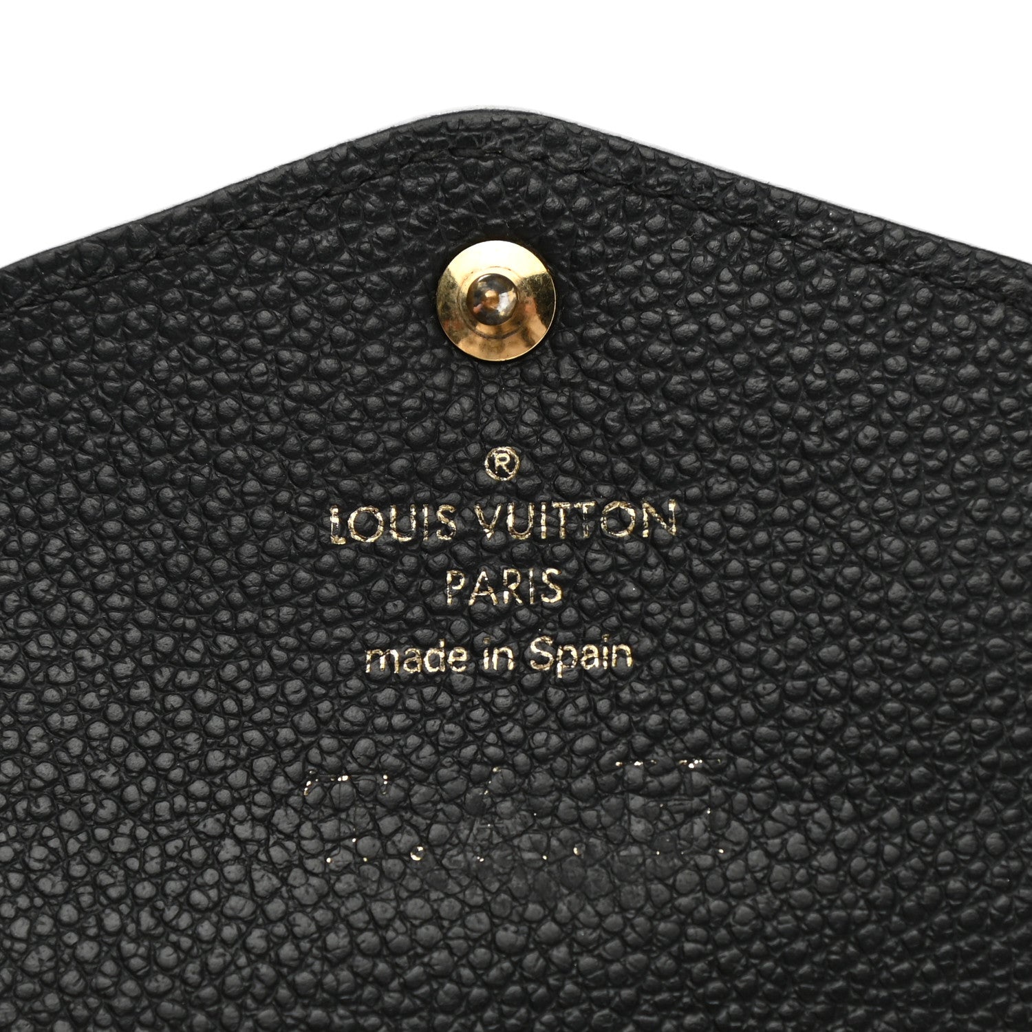 Louis Vuitton Empreinte Sarah Wallet NM Black 7 of 8
