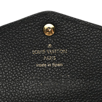 Louis Vuitton Empreinte Sarah Wallet NM Black 7 of 8