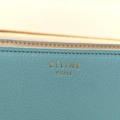 Celine Goatskin Medium Classic Box Flap Bag Antarctic 6 of 8
