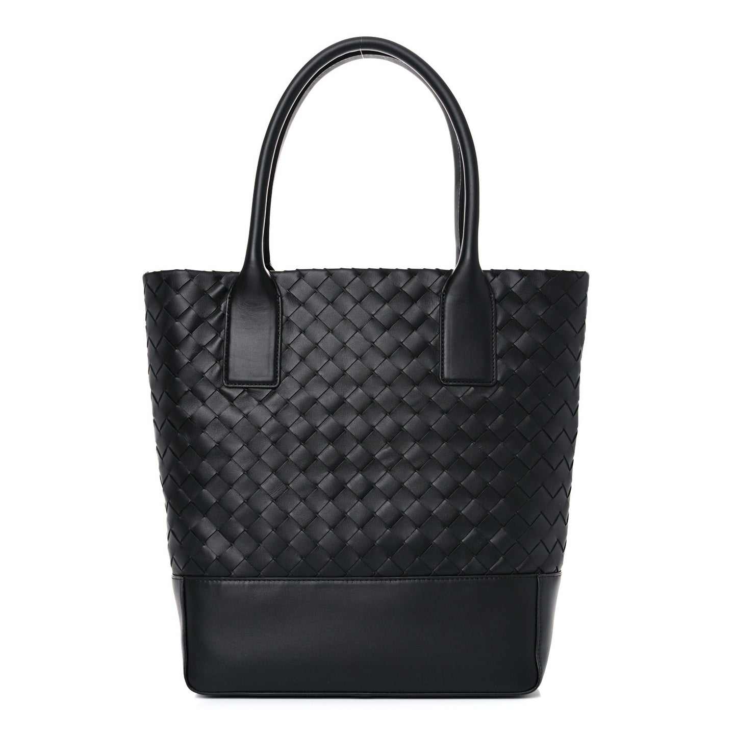 Nappa Intrecciato Tote Black