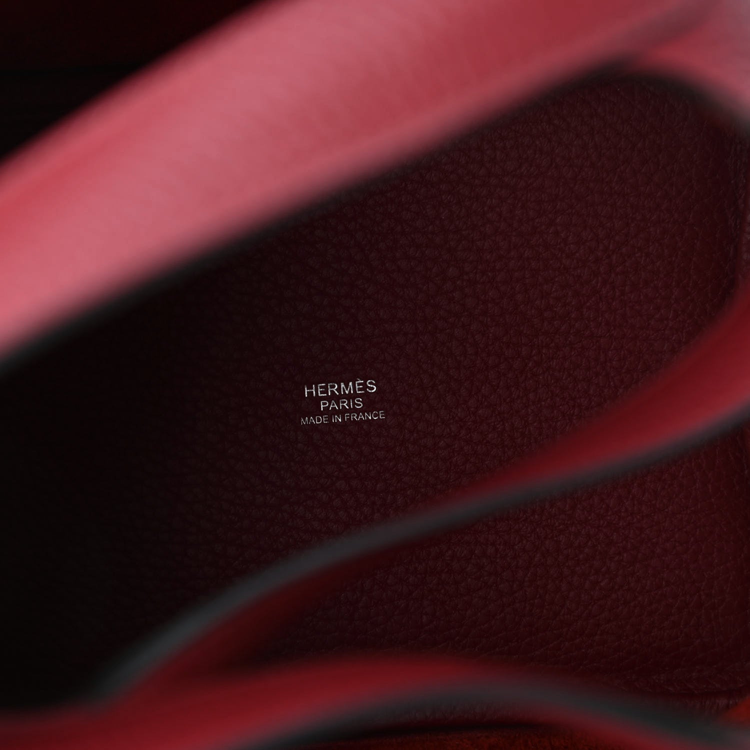 Hermes Taurillon Clemence Picotin Lock 18 PM Rouge Grenat 9 of 11